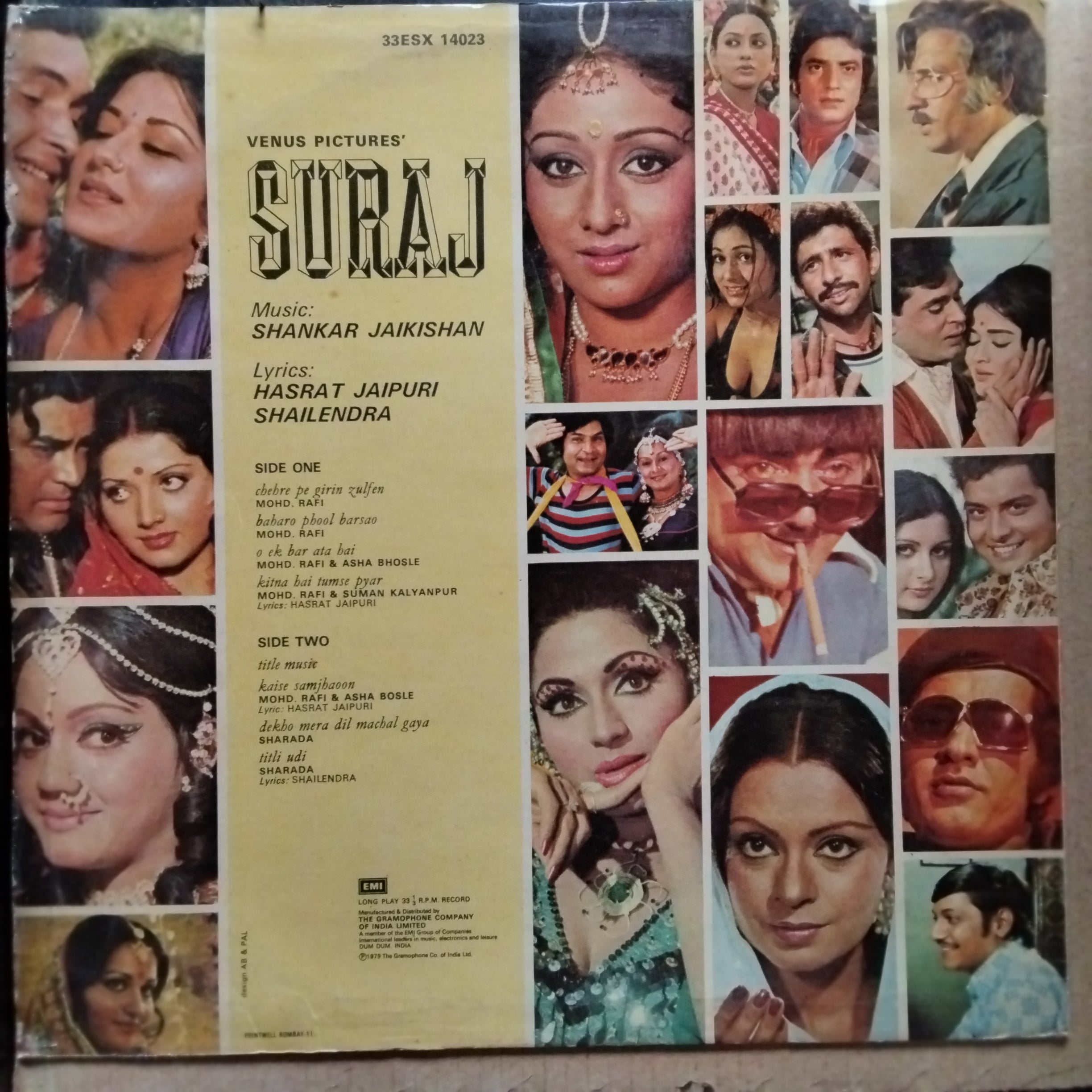 Shankar Jaikishan  - Suraj  (Vinyl)