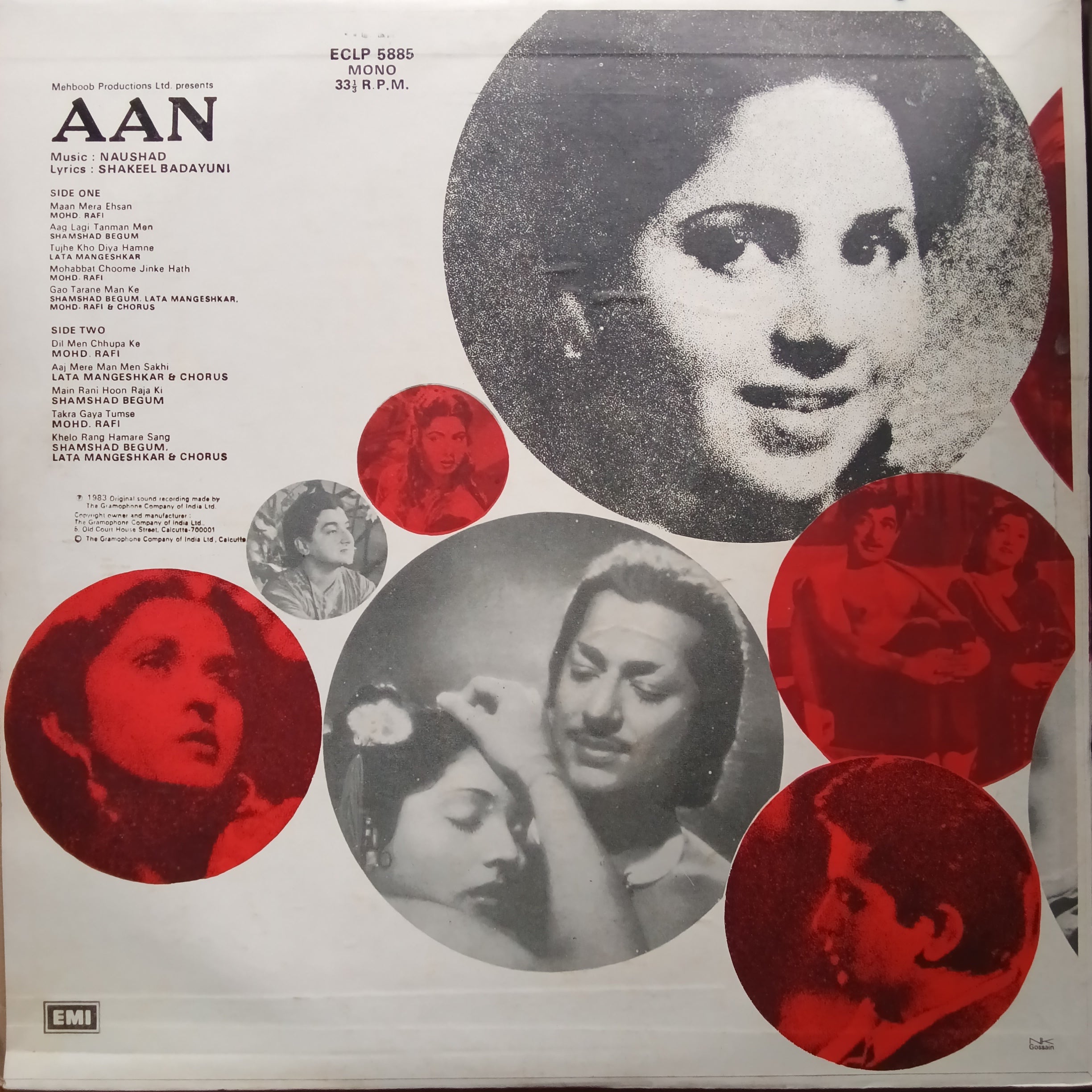 Naushad  - Aan (Vinyl)