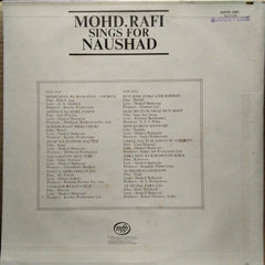Mohammed Rafi  - Sings For Naushad (Vinyl)