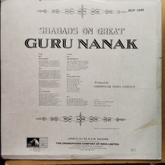 Bhai Tarlochan Singh Ragi, Sm. Shashi Lata*, Bhai Gopal Singh Ragi  - Guru Nanak Shabads (Vinyl)