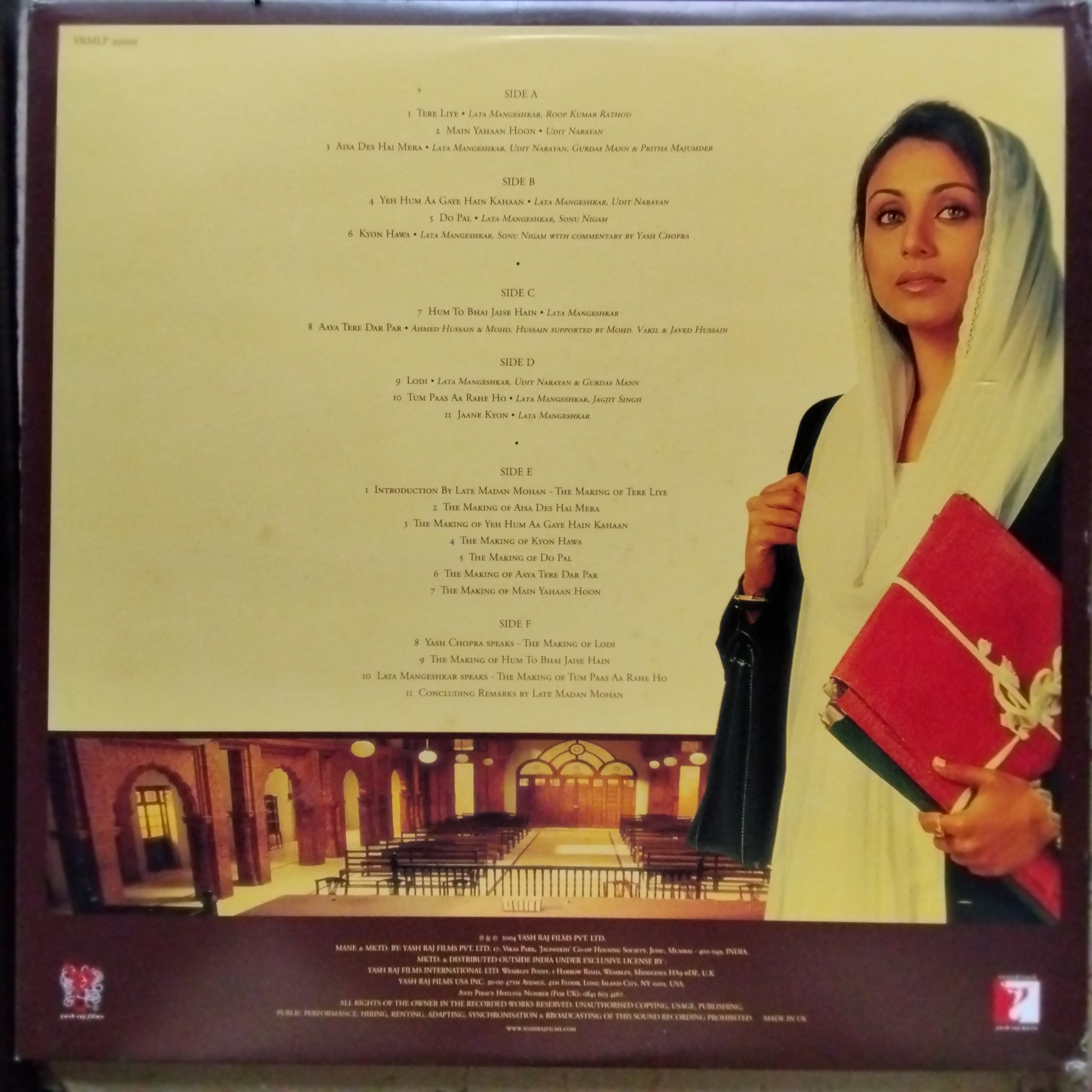 The Late Madan Mohan*, Javed Akhtar  - Veer-Zaara (Vinyl)