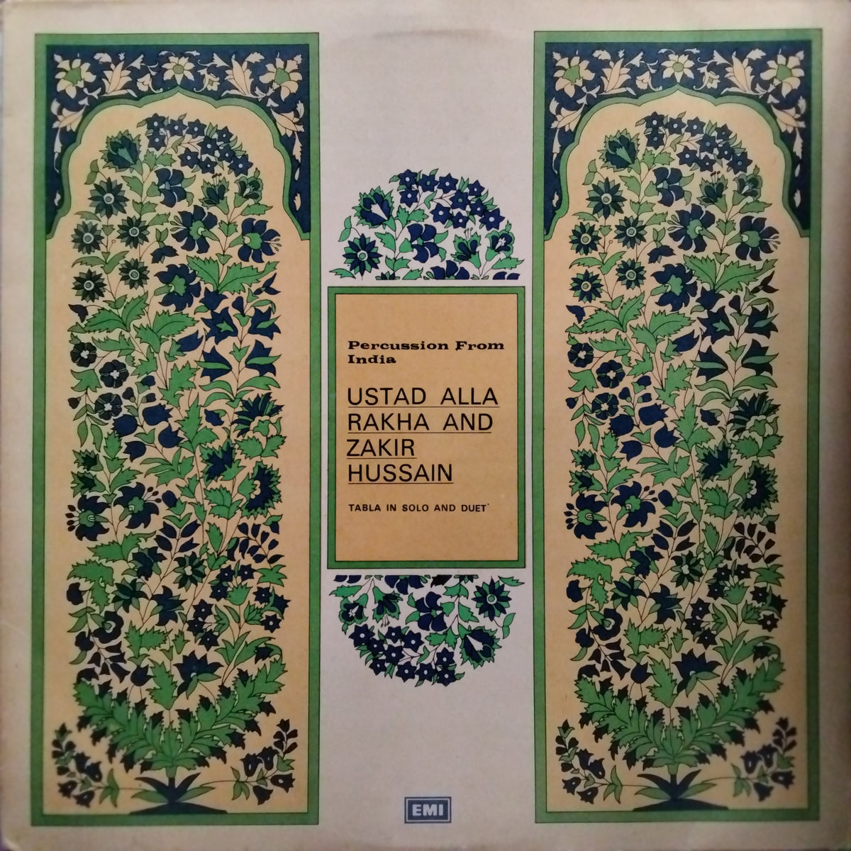 Ustad Alla Rakha* And Zakir Hussain -  Percussion From India (Tabla In Solo And Duet) (Vinyl)
