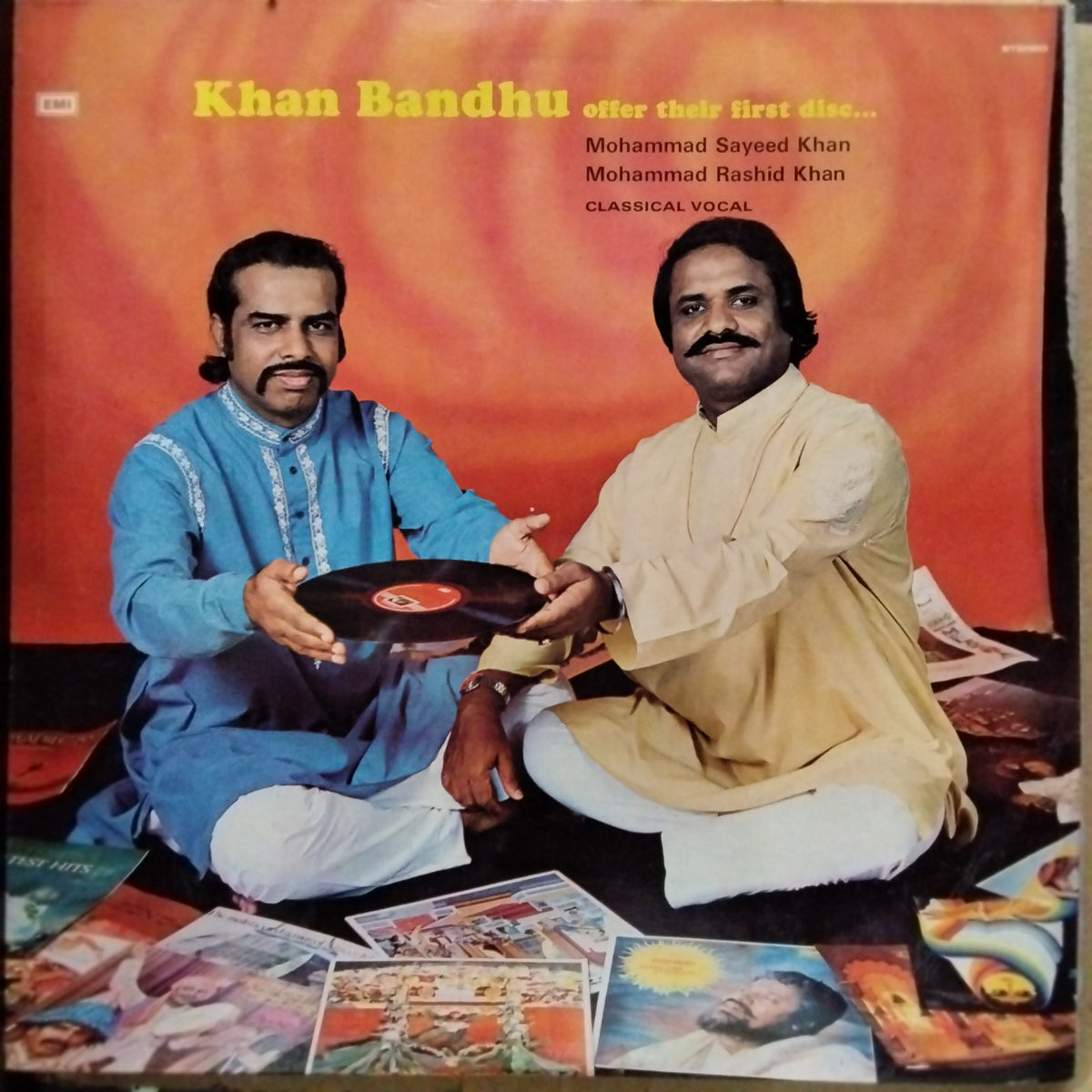 Khan Bandhu, Mohammad Sayeed Khan, Mohammed Rashid Khan - Khan Bandhu Offer Their First Disc… (Classical Vocal) (Vinyl)