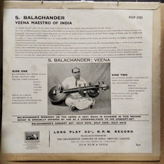 Sundaram Balachander -  The Wizard On The Veena (Vinyl)