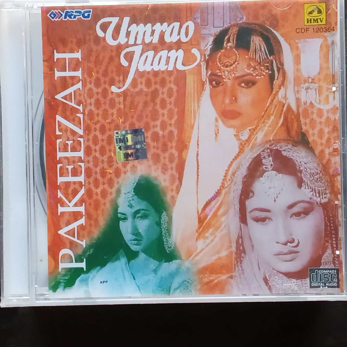 Naushad, Ghulam Mohammed + Khaiyyam  - Pakeezah + Umrao Jaan  (CD)