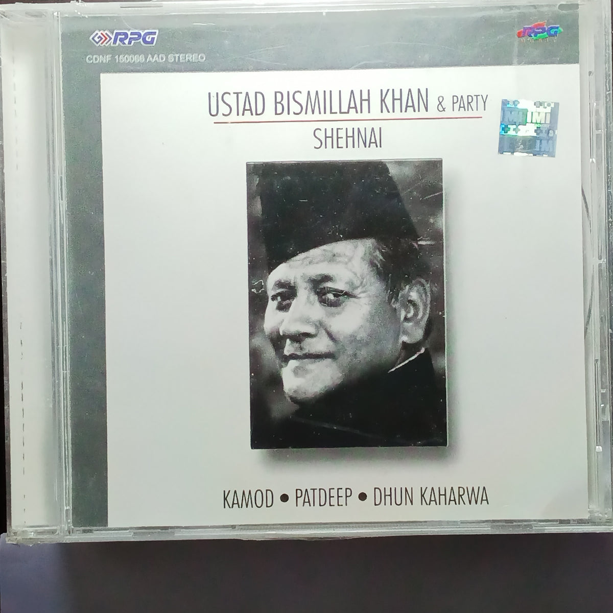 Bismillah Khan  - Ragas Kamod, Patdeep, Dhun Kaharwa (CD)
