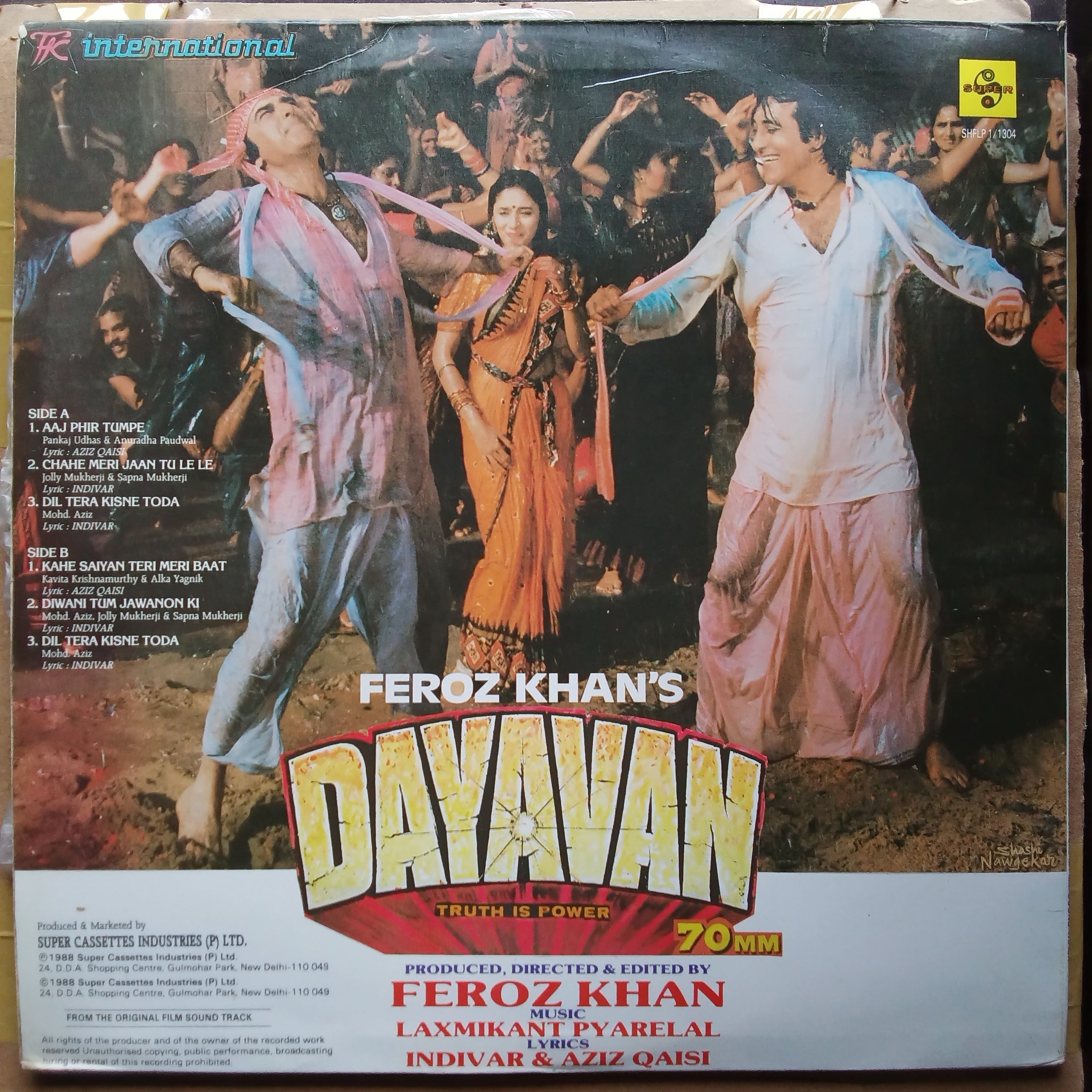 Laxmikant Pyarelal  - Dayavan (Vinyl)