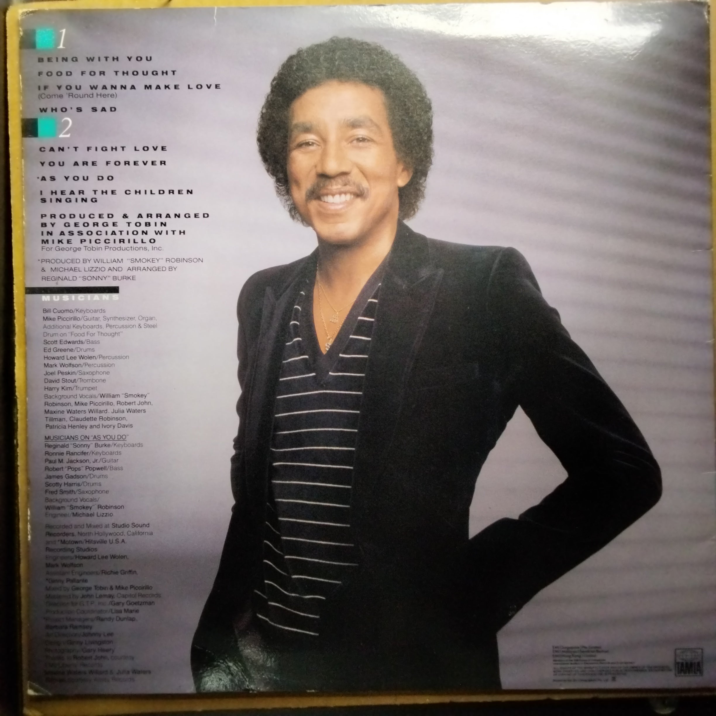 Smokey Robinson  - Being With You (Vinyl)