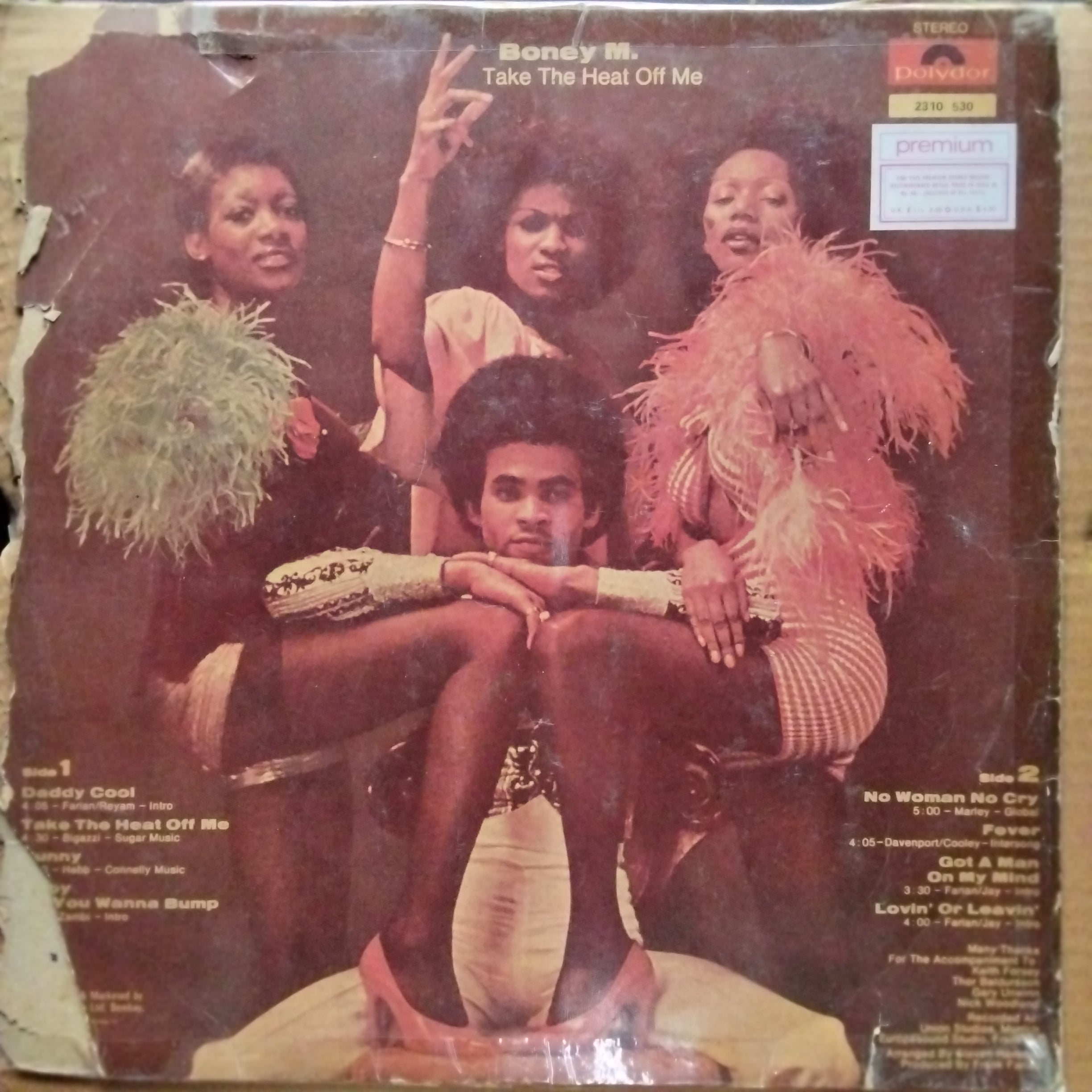 Boney M. - Take The Heat Off Me (Vinyl)