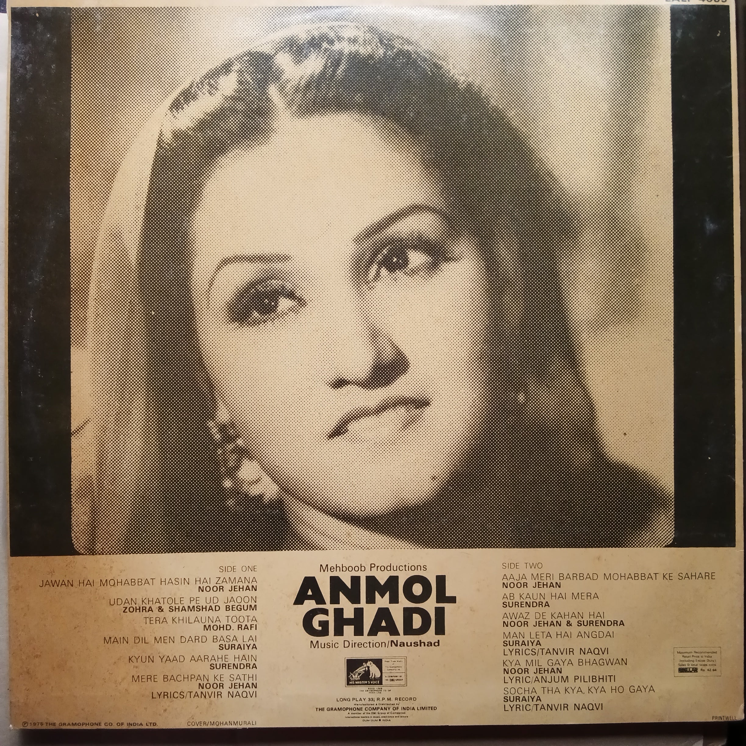 Naushad - Anmol Ghadi (Vinyl)