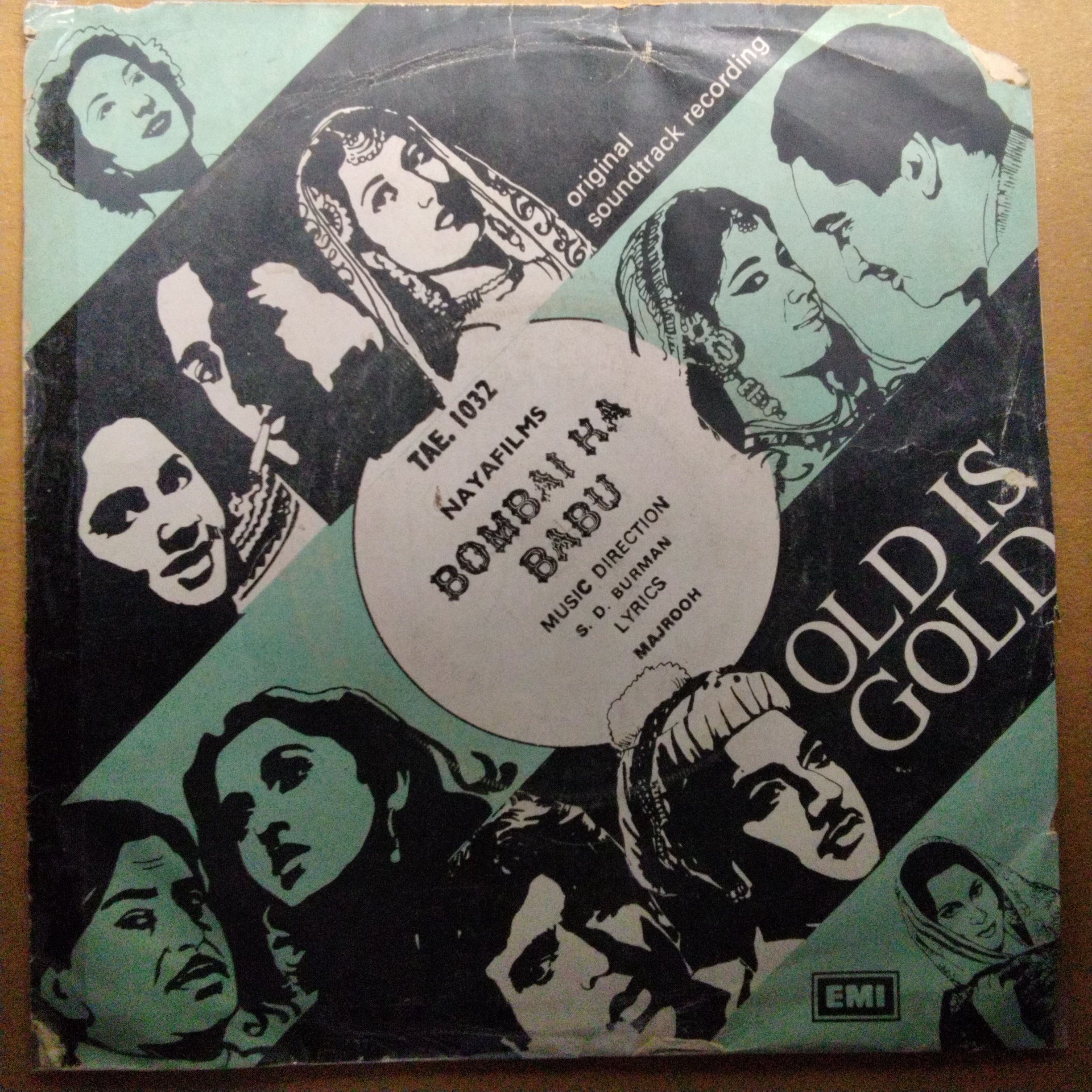 S. D. Burman  - Bombai Ka Babu (45-RPM)