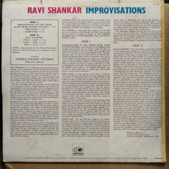 Ravi Shankar  - Improvisations & Theme From Pather Panchali (Vinyl)