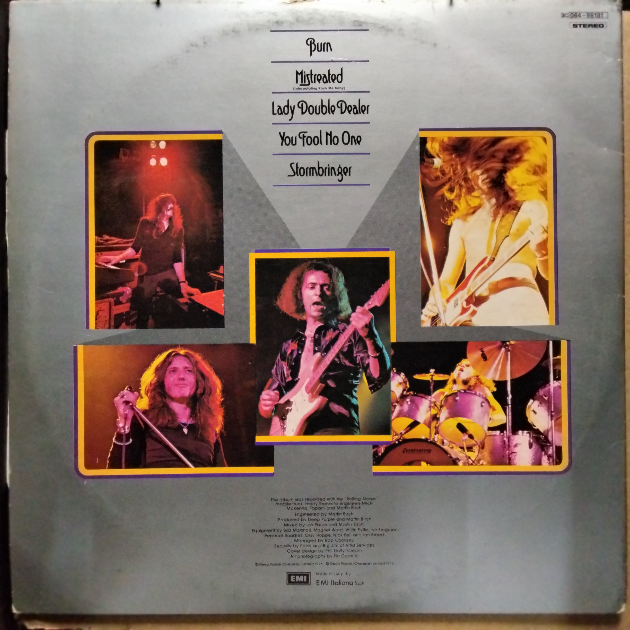 Deep Purple  - Made In Europe  (Vinyl)