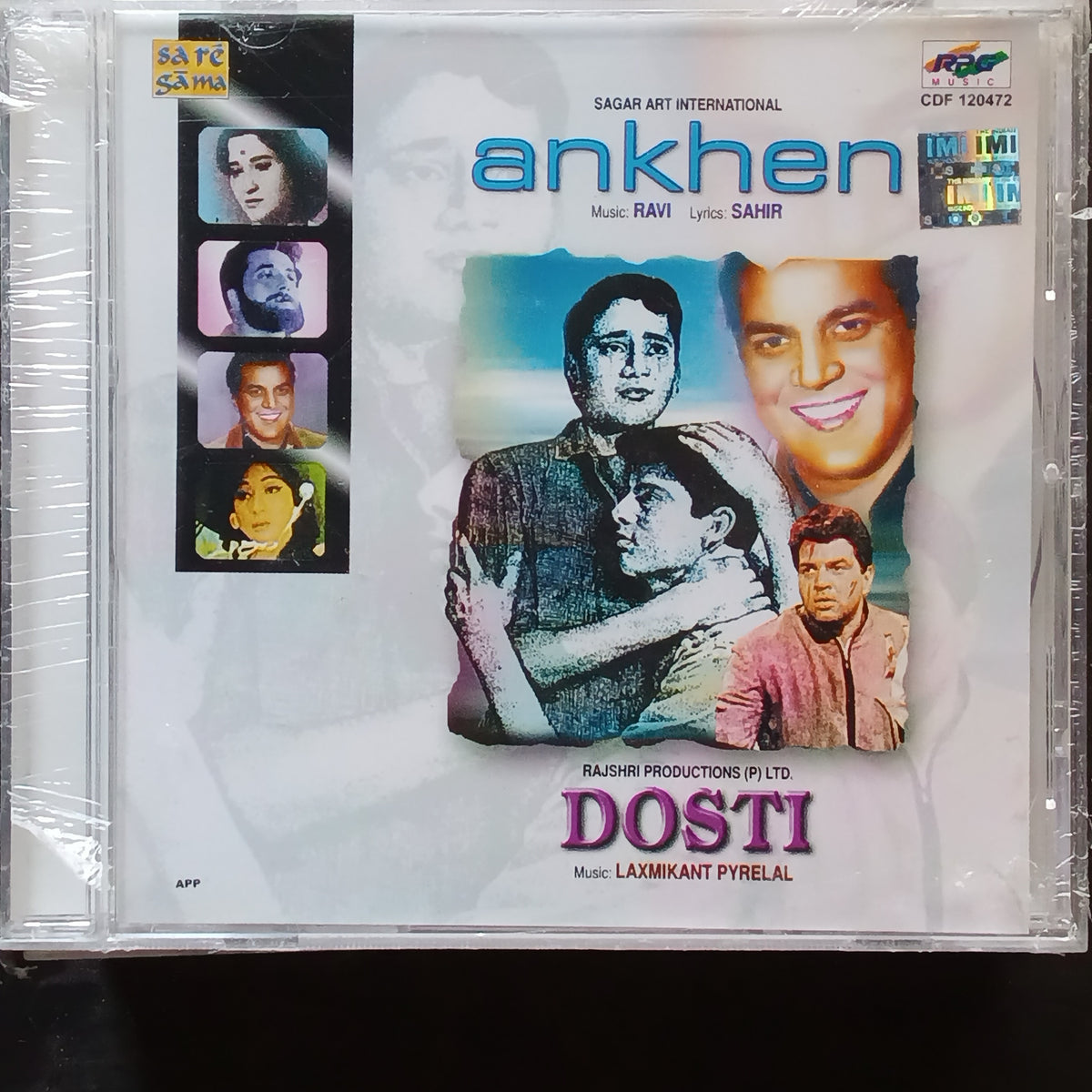 Ravi + Laxmikant Pyarelal  - Ankhen + Dosti (CD)