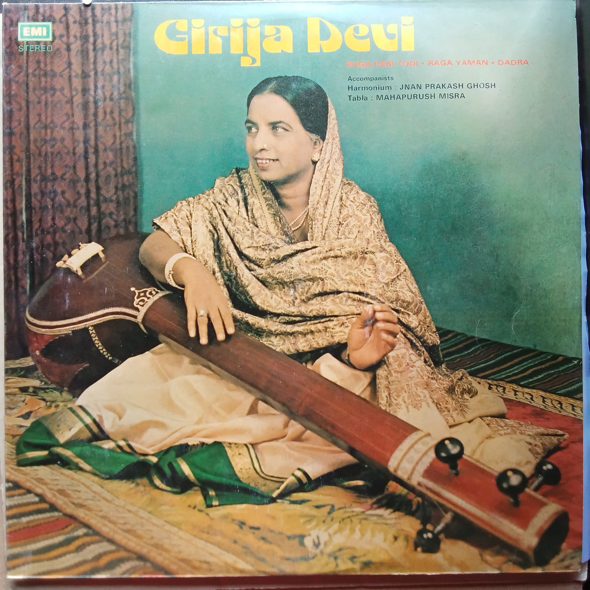 Girija Devi  - Raga Des Todi, Raga Yaman, Dadra (Vinyl)