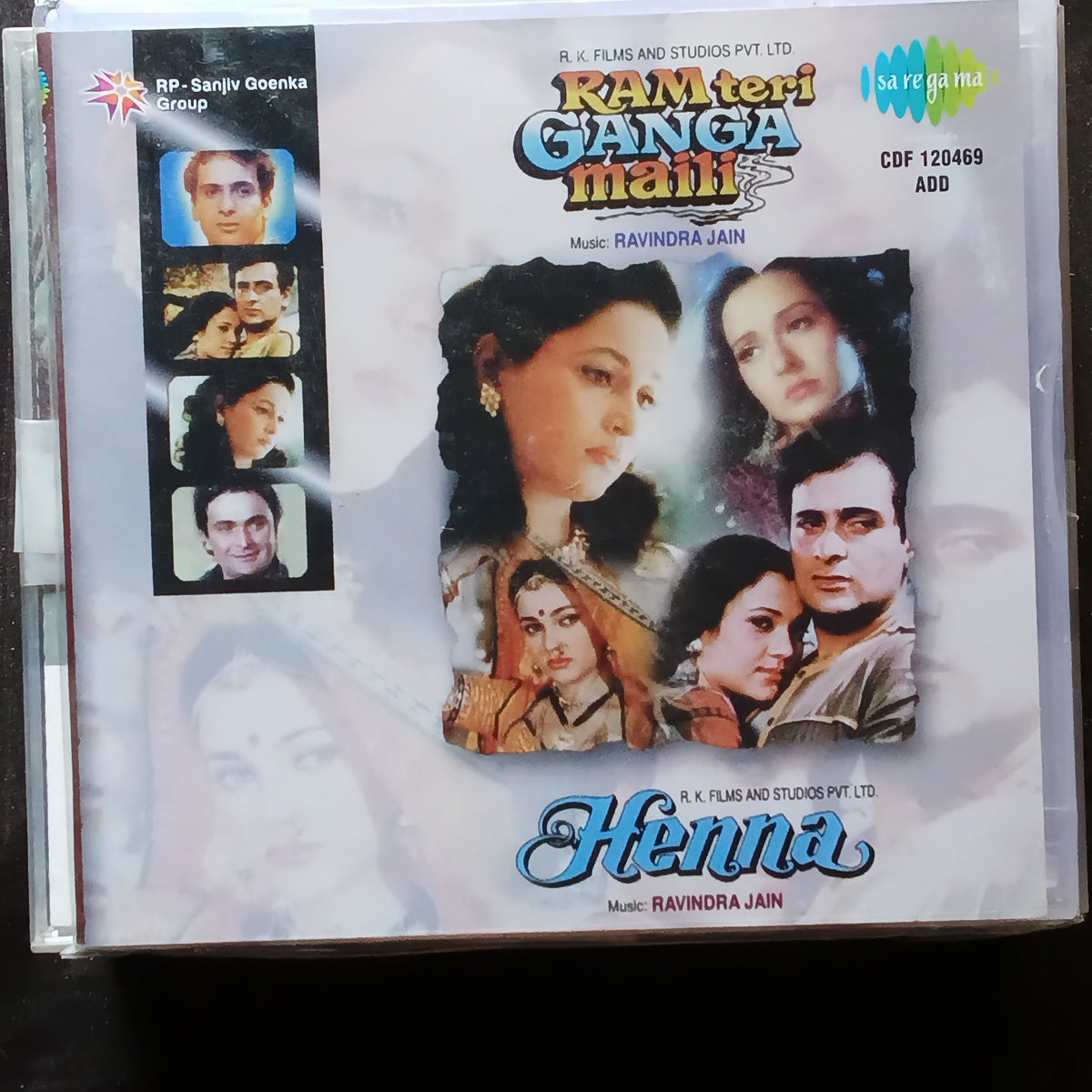 Ravindra Jain  - Ram Teri Ganga Maili + Henna (CD)