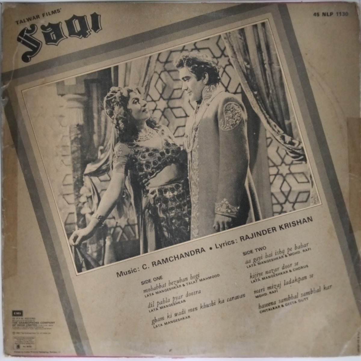 C. Ramchandra, Rajinder Krishan  - Saqi (Vinyl)