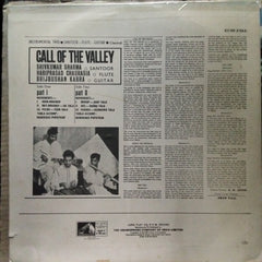 Shivkumar Sharma* - Hariprasad Chaurasia - Brijbhushan Kabra - Call Of The Valley (Vinyl)