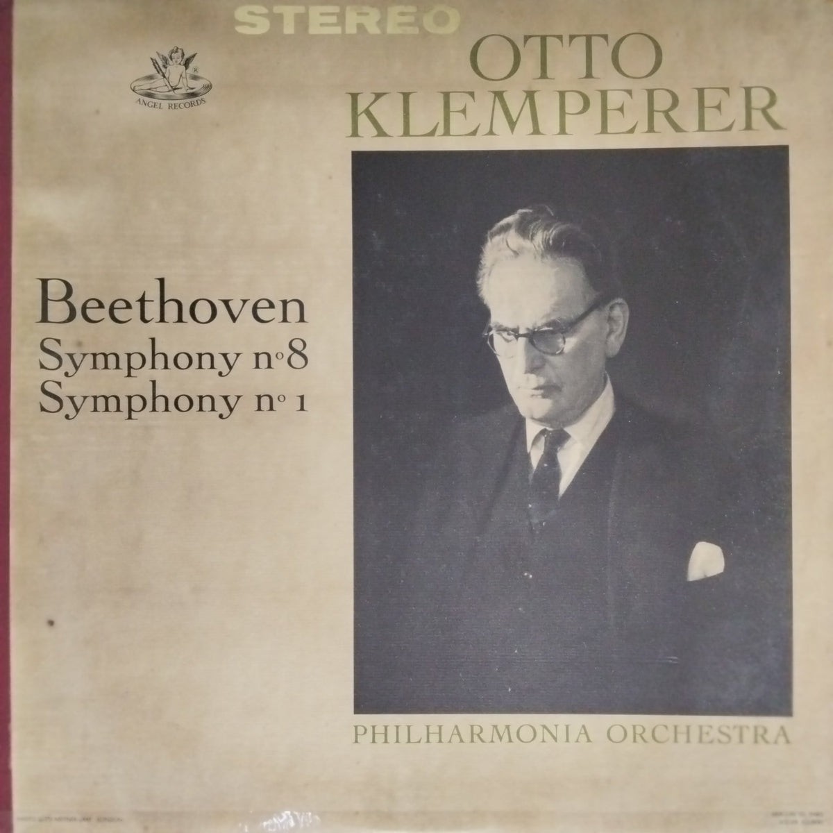 Otto Klemperer, Philharmonia Orchestra - Beethoven: Symphony No. 8 & Symphony No. 1 (Vinyl)