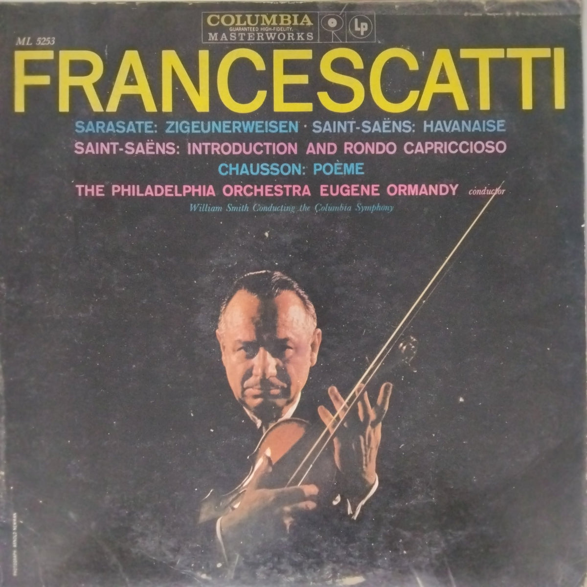 Zino Francescatti, The Philadelphia Orchestra, Eugene Ormandy - Francescatti (Vinyl)