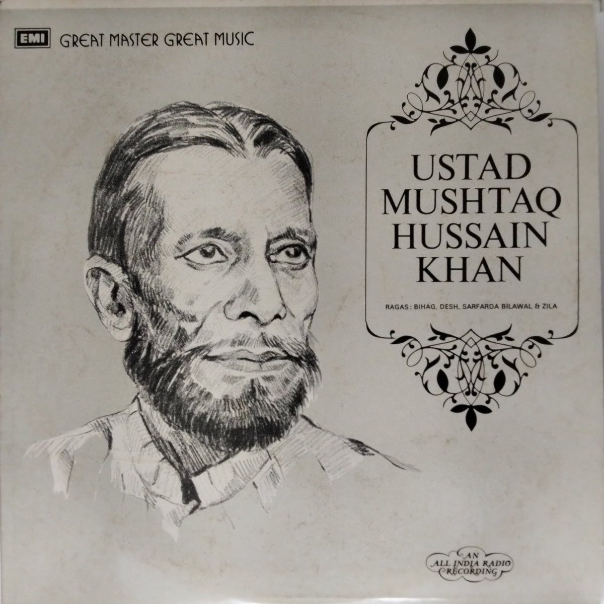 Ustad Mushtaq Hussain Khan - Ustad Mushtaq Hussain Khan (Vinyl)