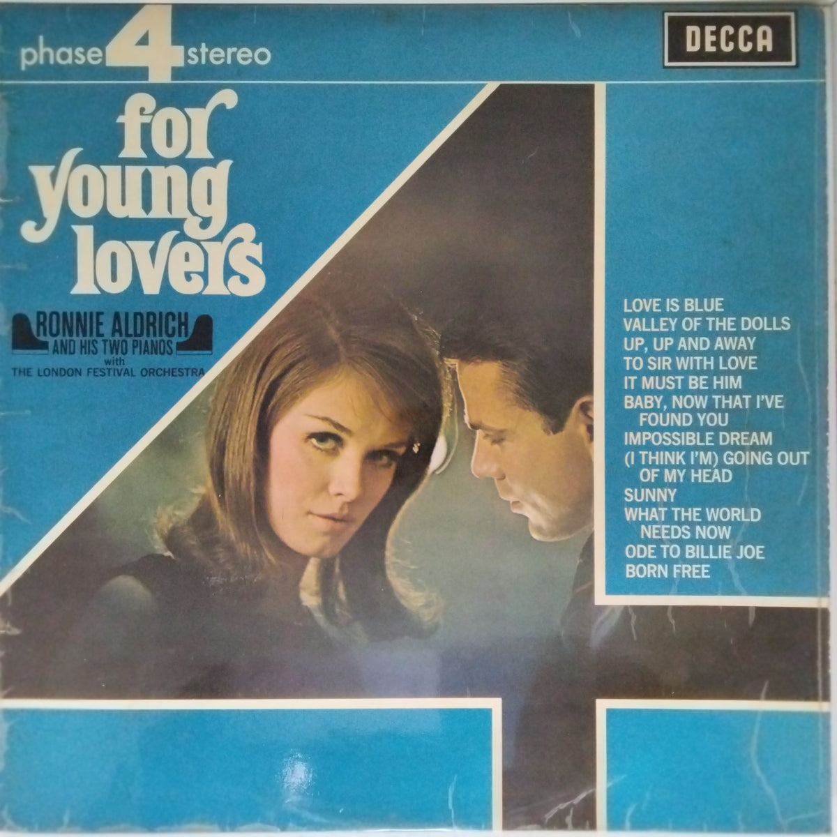 Ronnie Aldrich And His Two Pianos with The London Festival Orchestra - For Young Lovers (Vinyl)