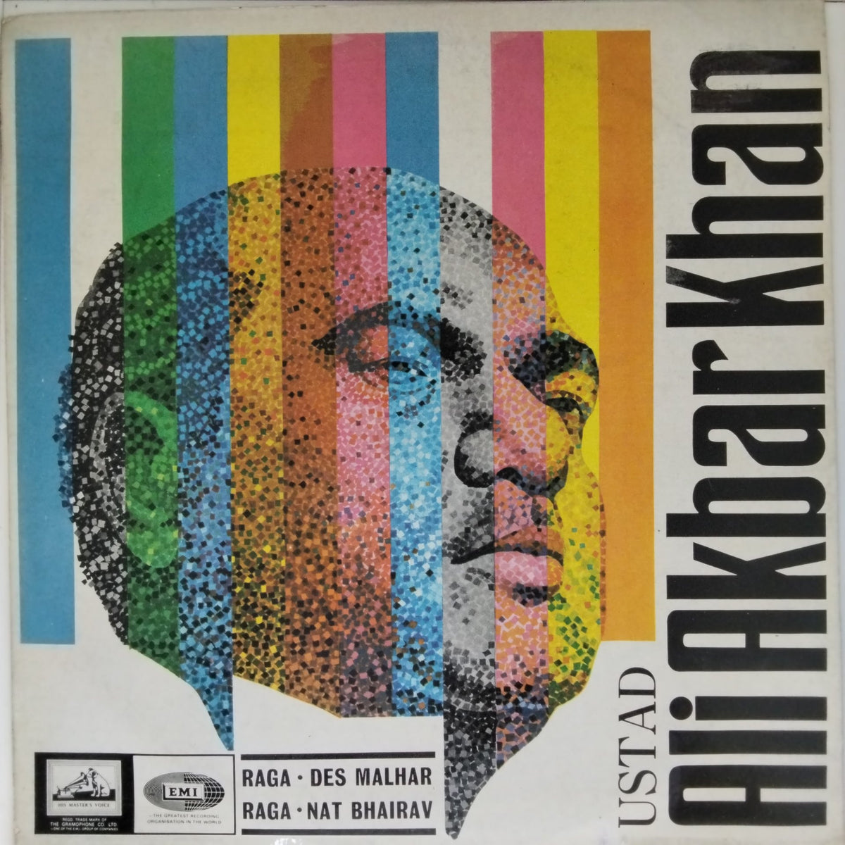Ustad Ali Akbar Khan - Raga - Des Malhar / Raga - Nat Bhairav (Vinyl)