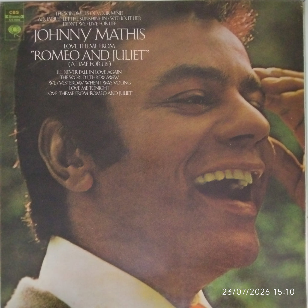 Johnny Mathis - Love Theme From 'Romeo And Juliet' (A Time For Us) (Vinyl)