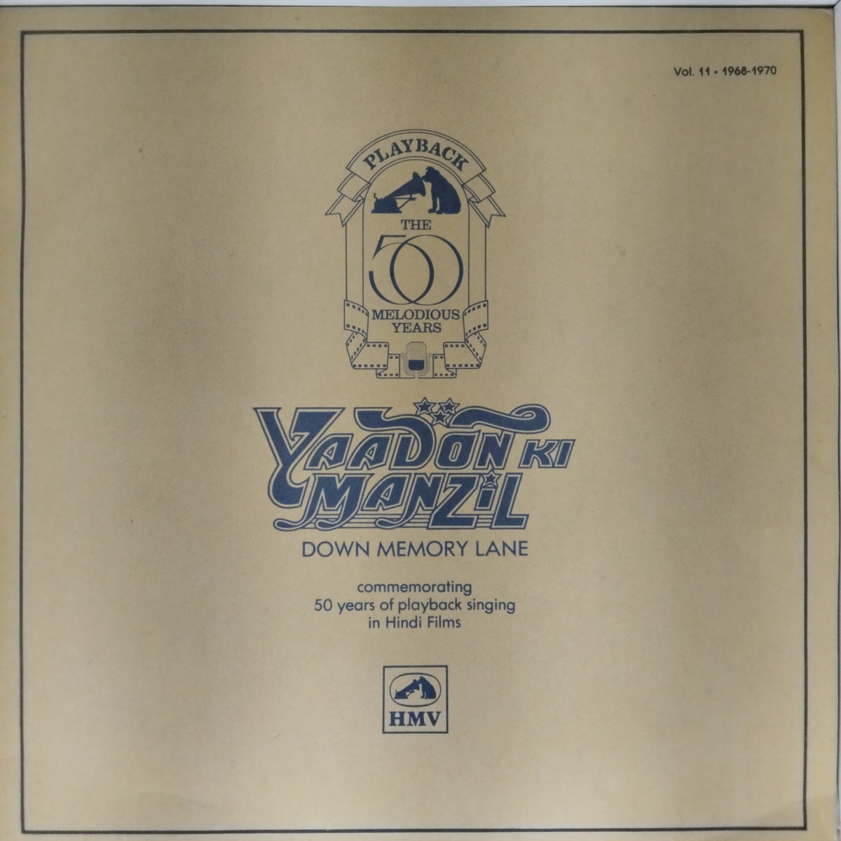 Various - Yaadon Ki Manzil: Down Memory Lane (Vol. 11) (Vinyl)