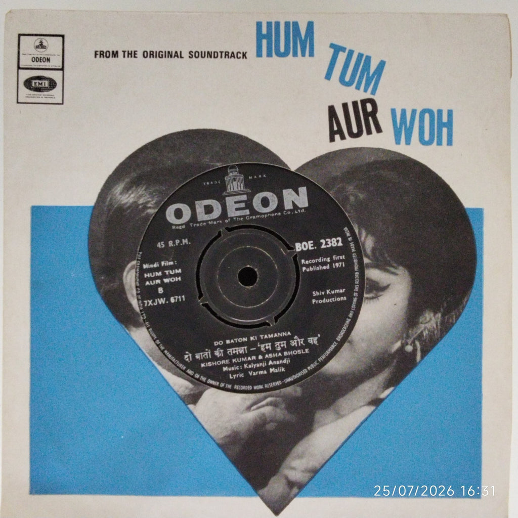 Kalyanji Anandji - Hum Tum Aur Woh (45-RPM)