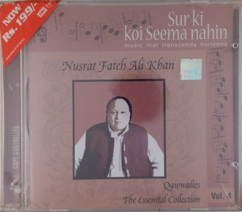 Nusrat Fateh Ali Khan - Sur ki koi Seema nahin - Qawwalis The Essential Collection Vol. 4 (CD)