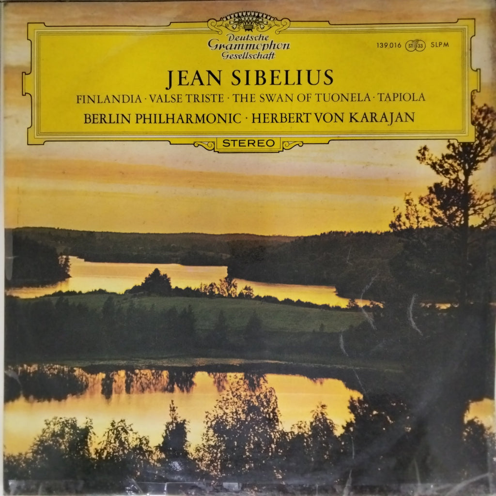 Jean Sibelius - Finlandia · Valse Triste · The Swan of Tuonela · Tapiola (Vinyl)