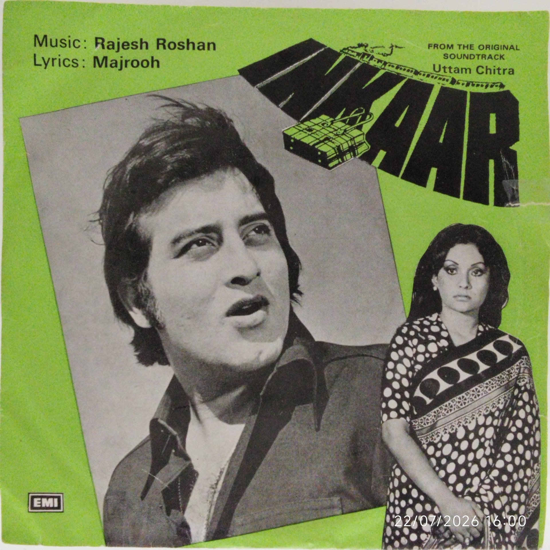 Rajesh Roshan - Inkaar (45-RPM)