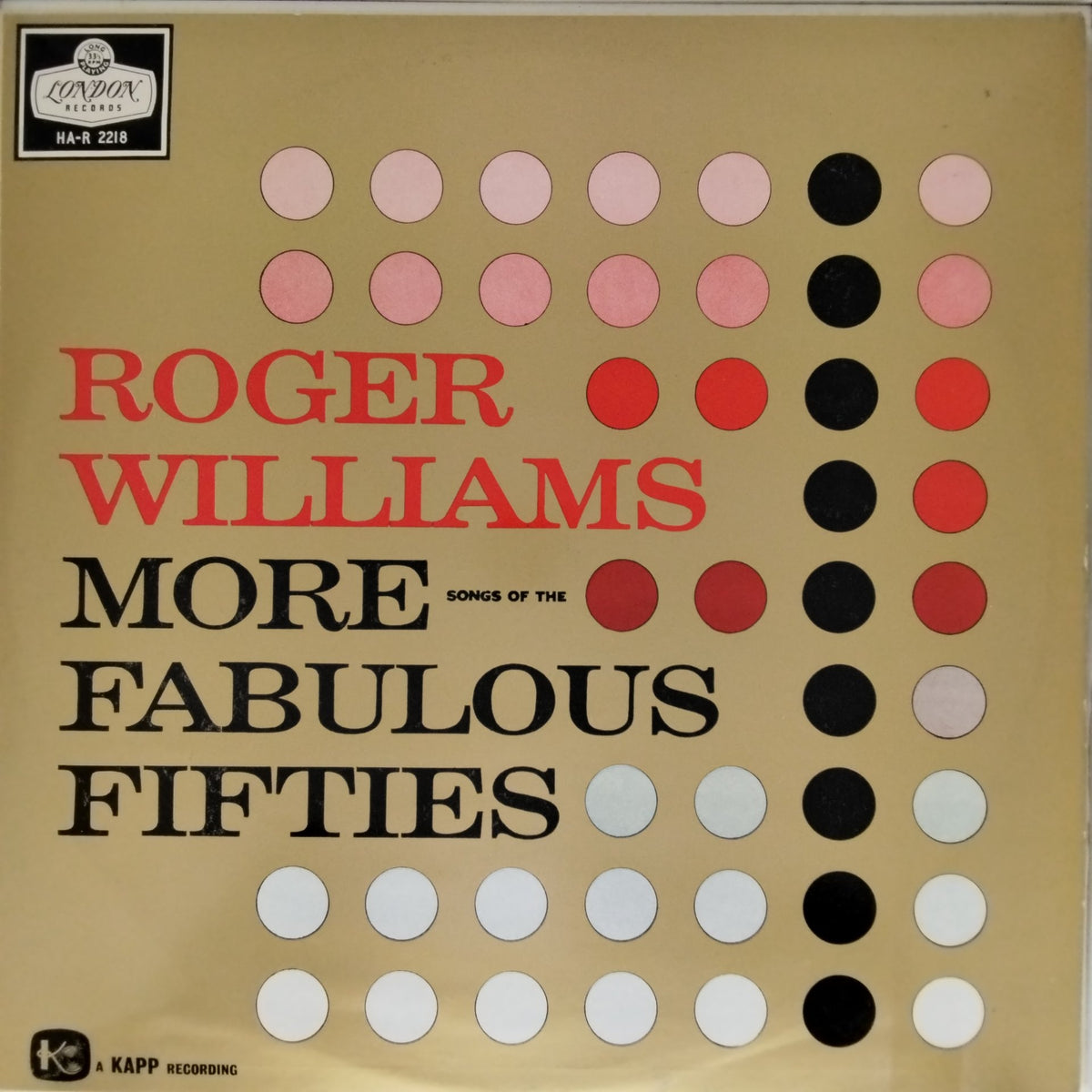 Roger Williams - More Fabulous Fifties (Vinyl)