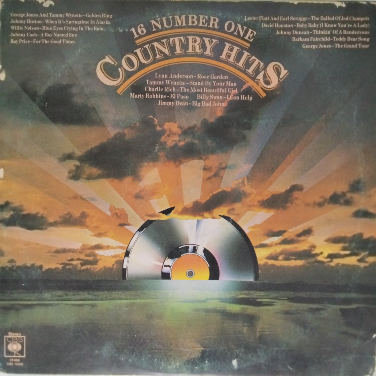 Various - 16 Number One Country Hits (Vinyl)