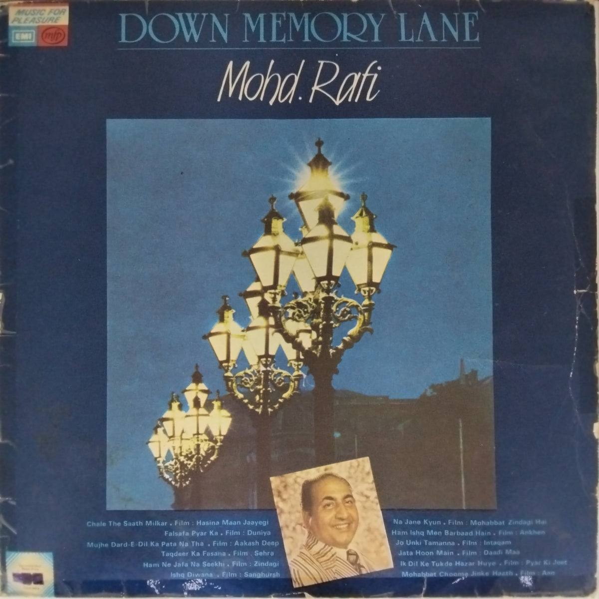 Mohd. Rafi - Down Memory Lane (Vinyl)