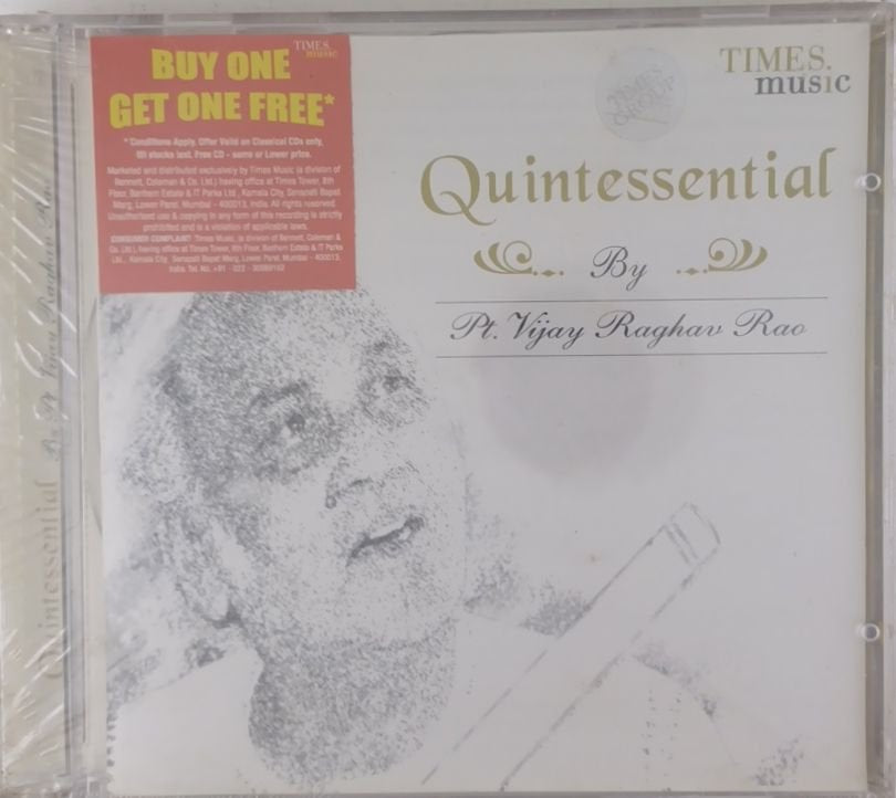 Pt. Vijay Raghav Rao - Quintessential (CD)