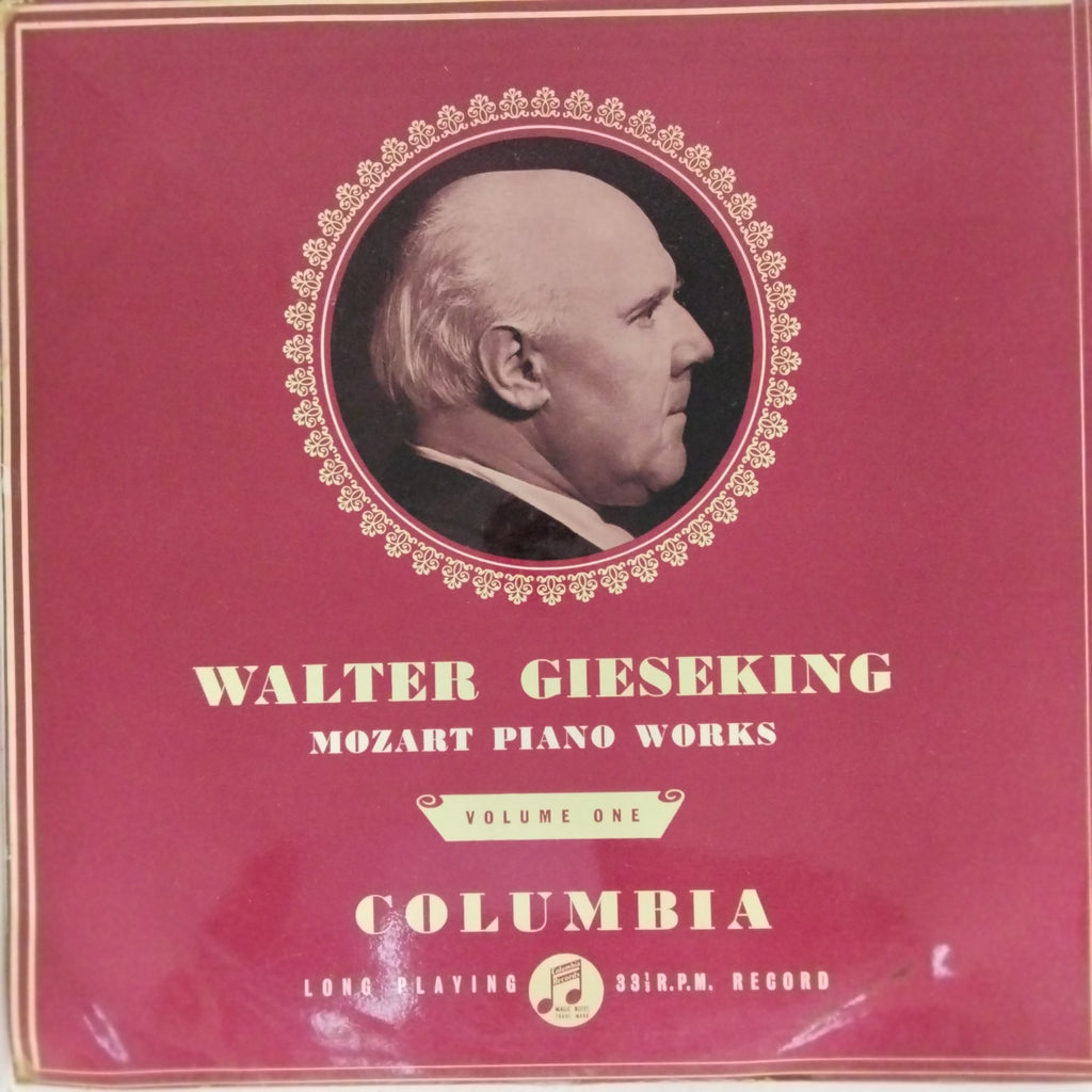 Walter Gieseking - Mozart Piano Works Volume One (Vinyl)