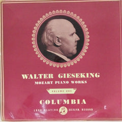 Walter Gieseking - Mozart Piano Works Volume One (Vinyl)