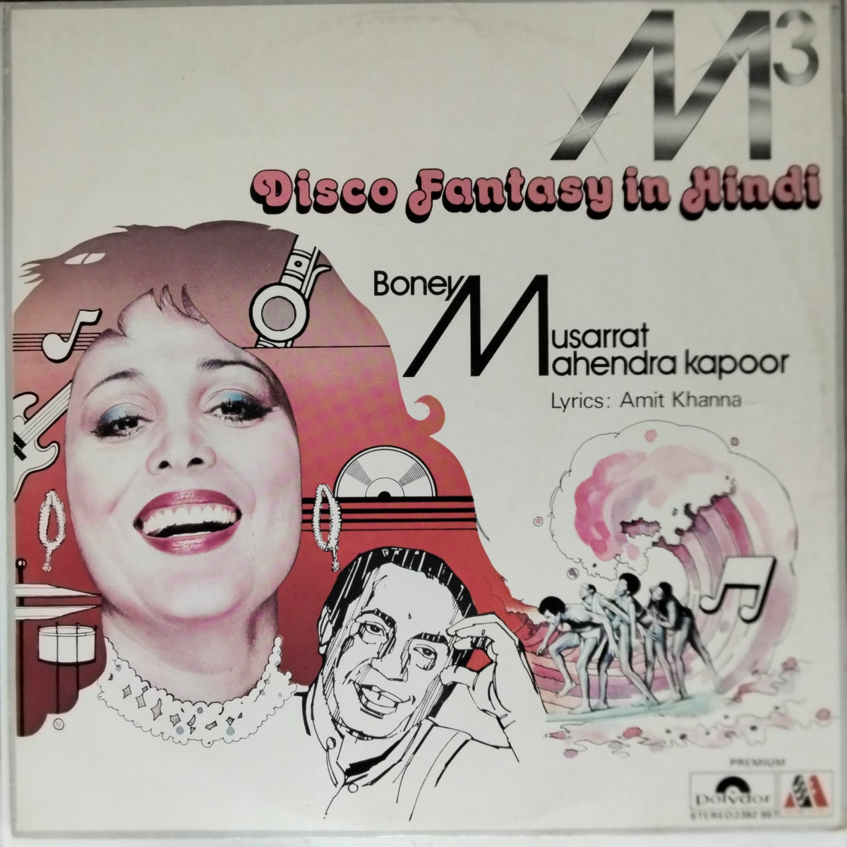 Boney M, Musarrat, Mahendra Kapoor - Disco Fantasy in Hindi (Vinyl)