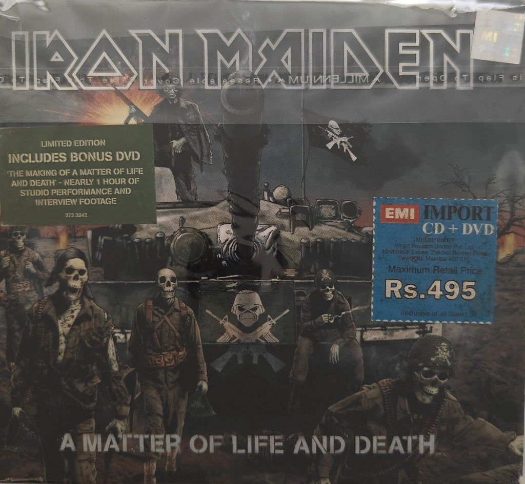 Iron Maiden - A Matter of Life and Death (CD)