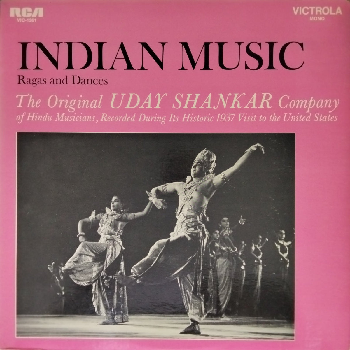 Uday Shankar - Indian Music: Ragas and Dances (Vinyl)
