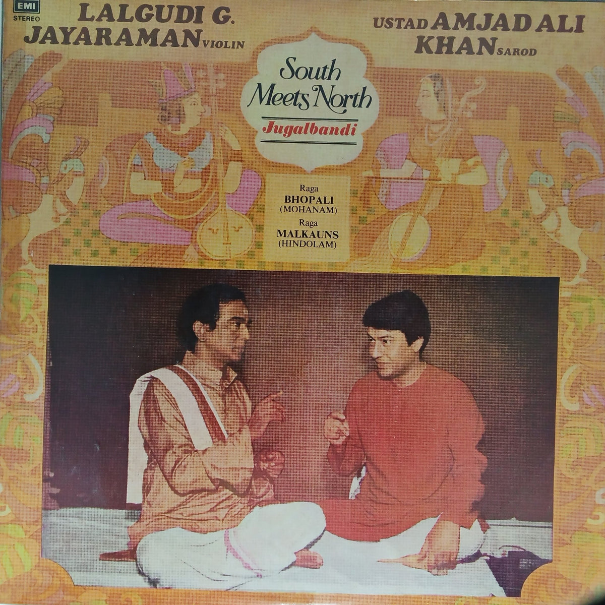 Lalgudi G. Jayaraman, Ustad Amjad Ali Khan - South Meets North Jugalbandi (Vinyl)