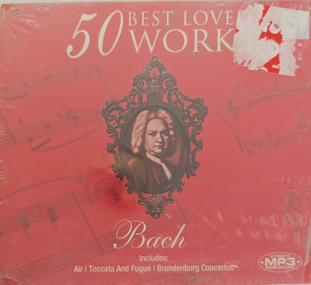 Bach - 50 Best Loved Works (MP3 CD) (CD)