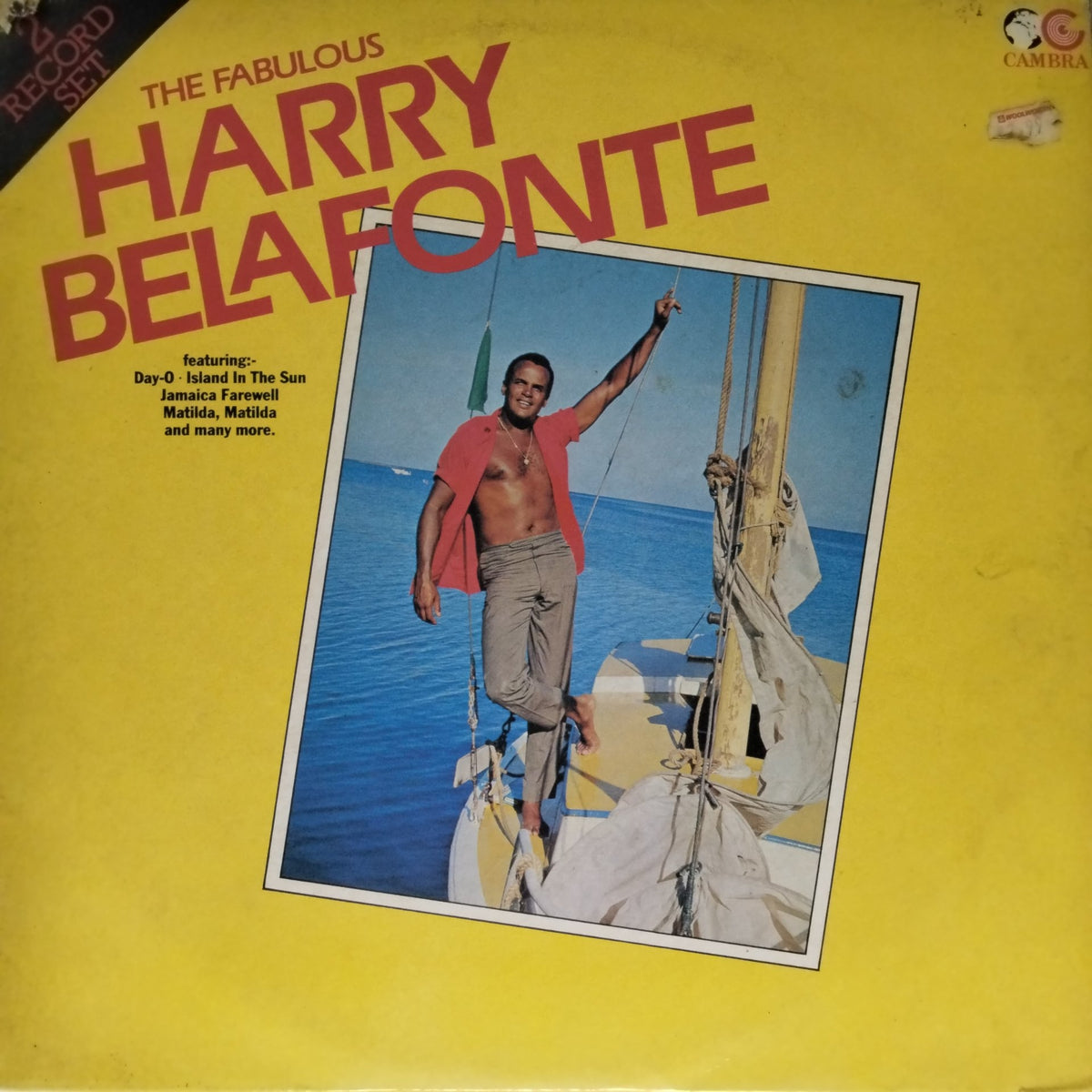Harry Belafonte - The Fabulous Harry Belafonte (Vinyl) (2)