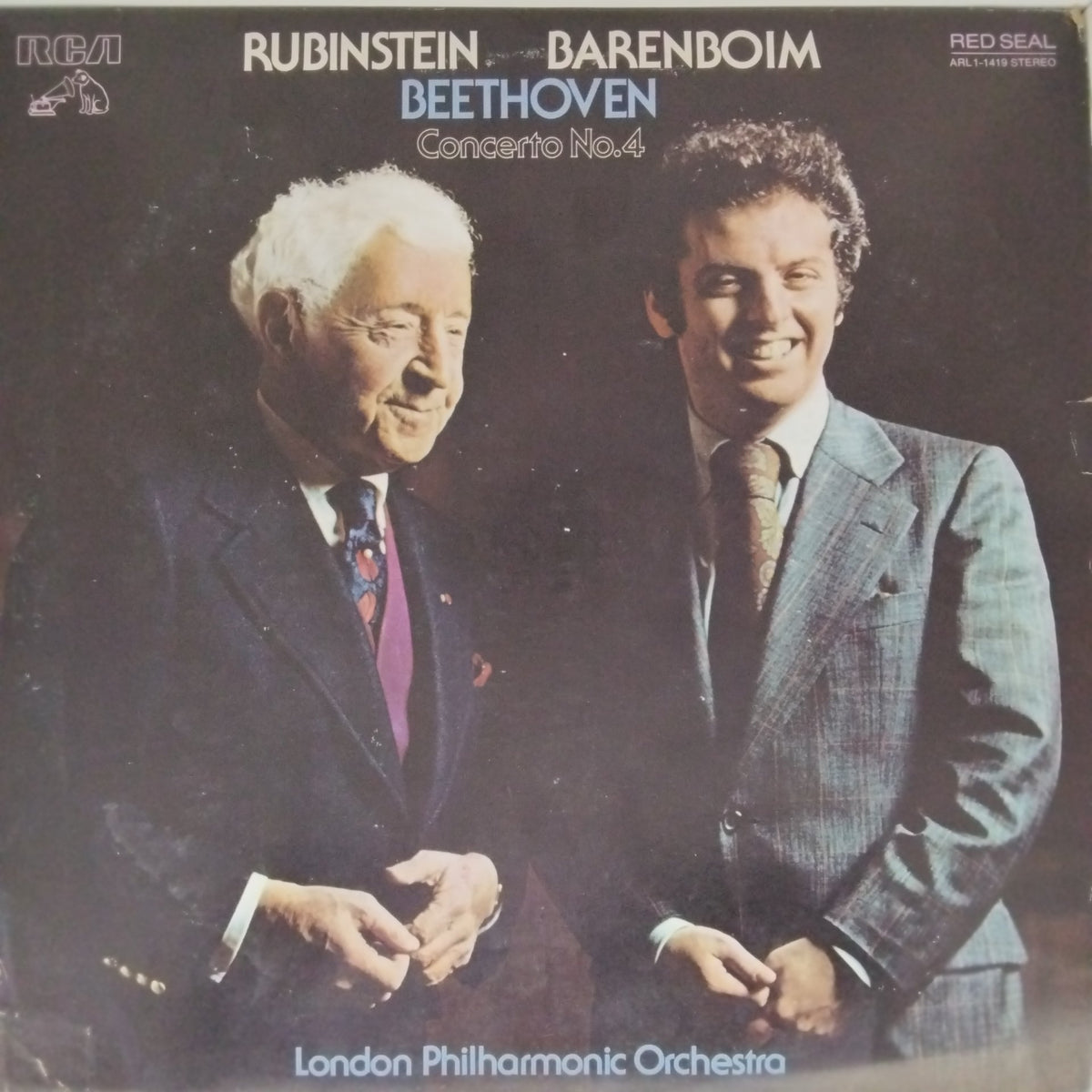 Artur Rubinstein, Daniel Barenboim - Beethoven Concerto No. 4 (Vinyl)