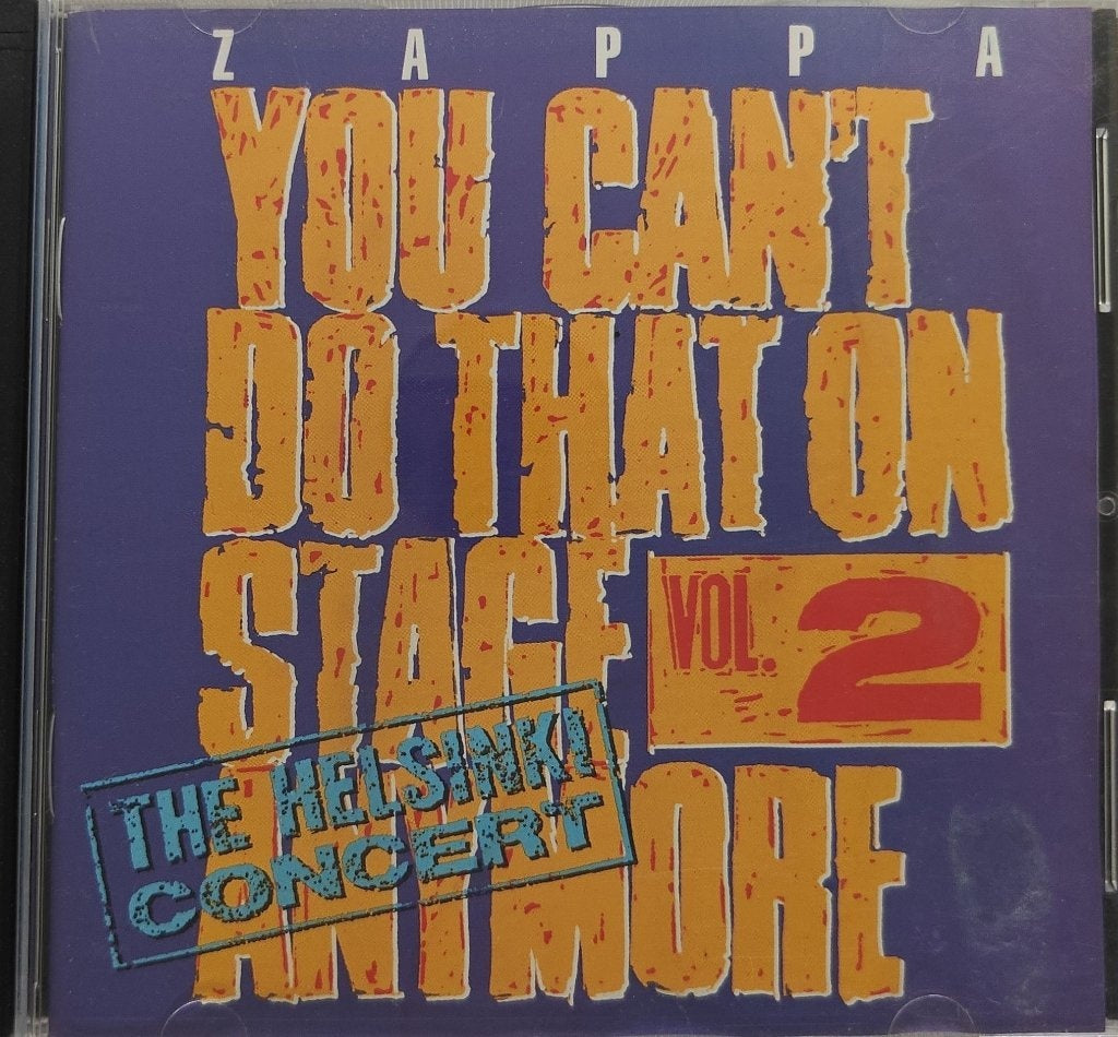 Frank Zappa - You Can't Do That On Stage Anymore Vol. 2 - The Helsinki Concert (CD) (2)