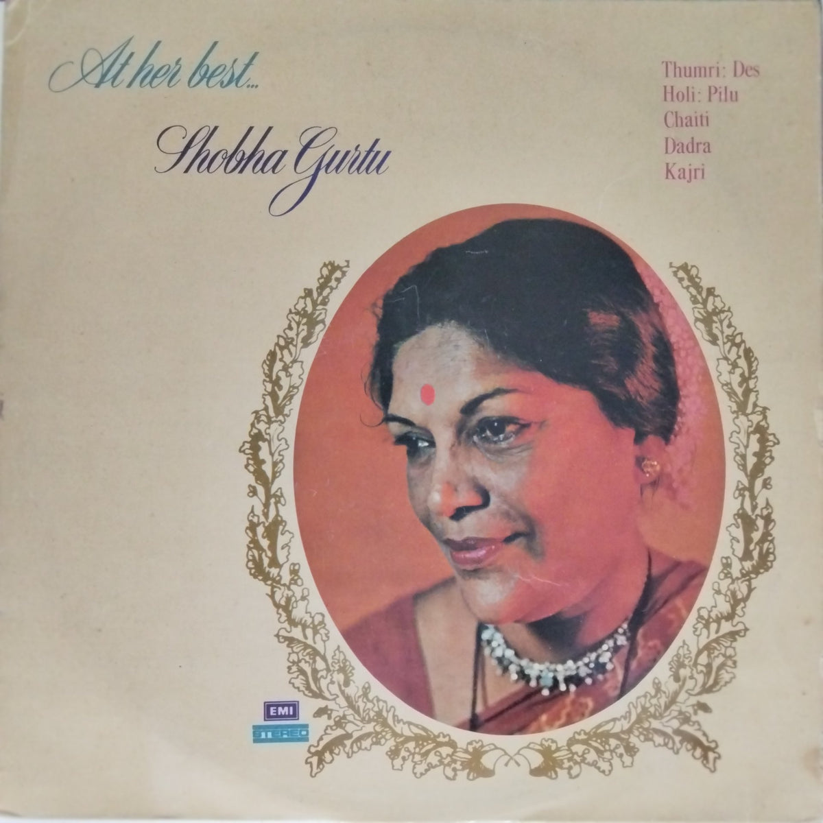Shobha Gurtu - At her best... Shobha Gurtu (Vinyl)
