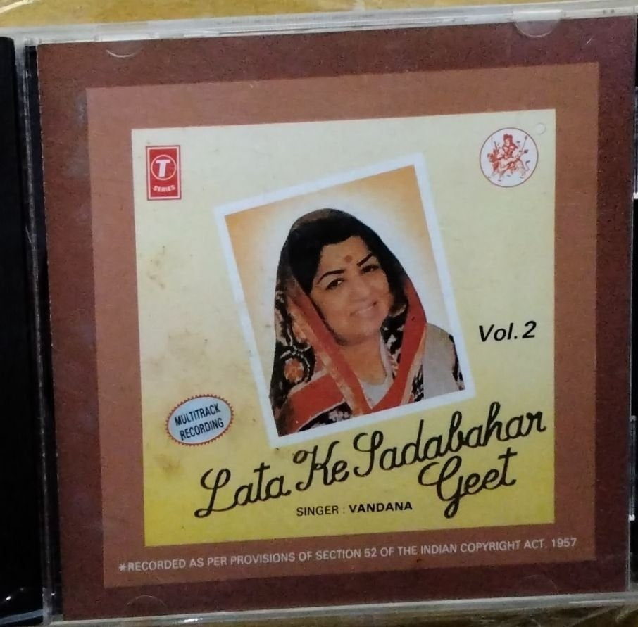 Vandana Bajpai - Lata Ke Sadabahar Geet Vol. 2 (CD)