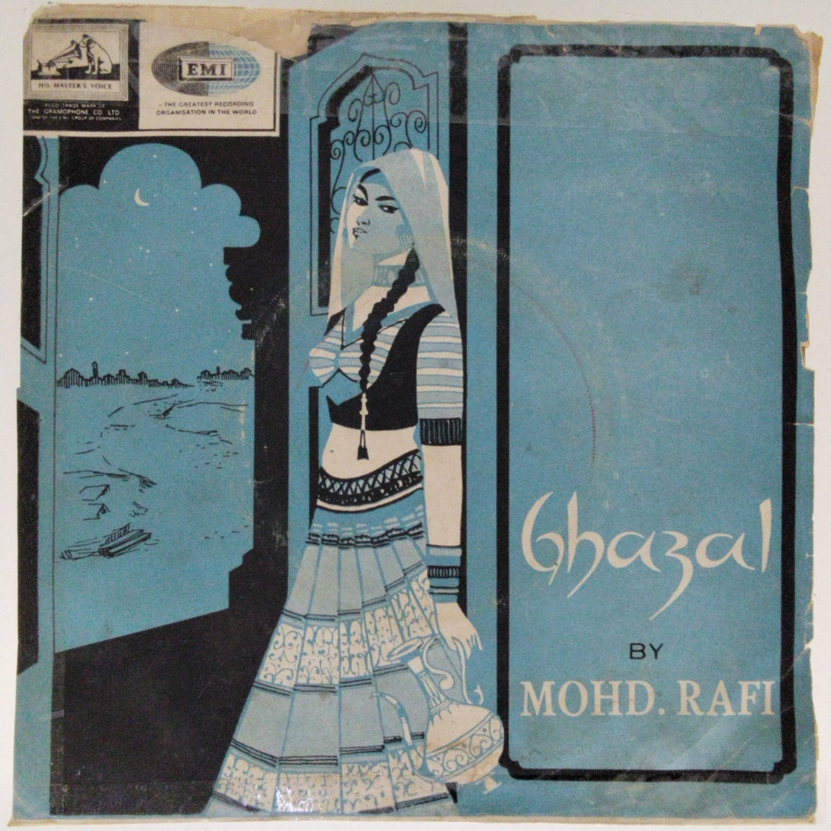 Khayyam, Taj Ahmed, M. L. Sonik - Ghazal by Mohd. Rafi (45-RPM)